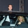 Laurent Laffite et Julie Ferrier à la soirée A-Mazing pour le lancement de la nouvelle Mercedes Classe A au Point Ephémère à Paris le 26 septembre 2012