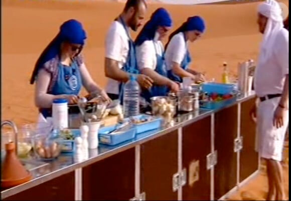 Épreuve en équipe au Maroc dans le 6e épisode de Masterchef, jeudi 27 septembre 2012 sur TF1