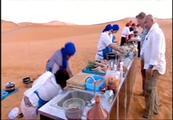 Épreuve en équipe au Maroc dans le 6e épisode de Masterchef, jeudi 27 septembre 2012 sur TF1