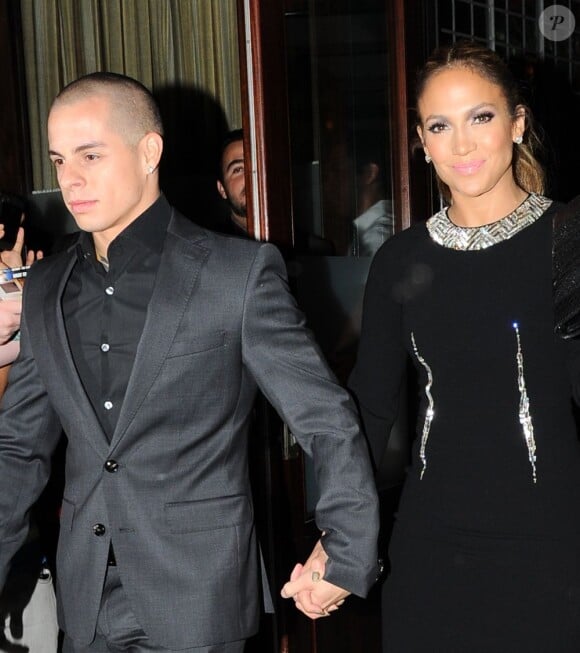 Jennifer Lopez et son chéri Casper Smart à New York le 12 septembre 2012