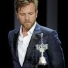 A 41 ans, Ewan McGregor a reçu le prix Donostia au festival de San Sebastian, le 27 septembre 2012.
