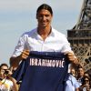 Zlatan Ibrahimovic au Trocadéro le 18 juillet 2012 à Paris