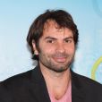 Christophe Dominici, barbu, lors de l'avant première de Clochette et Le Secret Des Fées au Gaumont Marignan de Paris le 2 octobre 2012
