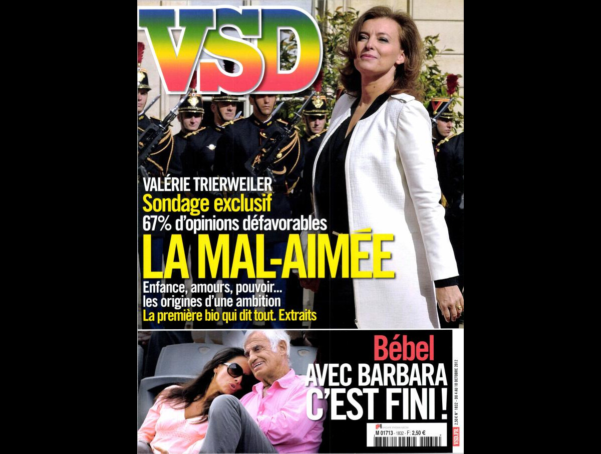 Vidéo Valérie Trierweiler, la malaimée en couverture de VSD, en