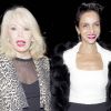 Amanda Lear et Farida Khelfa, sur leur 31 pour assister au vernissage de l'exposition The Fashion World of Jean Paul Gaultier : from the Sidewalk to the Catwalk. Madrid, le 4 octobre 2012.