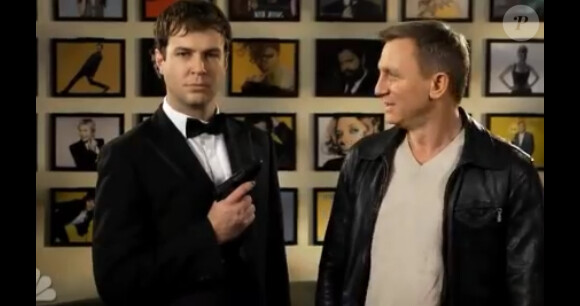 Daniel Craig dans Saturday Night Live, le samedi 6 octobre 2012.