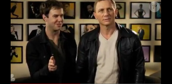 Daniel Craig dans Saturday Night Live, le samedi 6 octobre 2012.