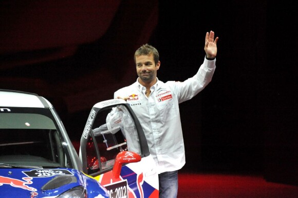 Sébastien Loeb à Paris, le 27 septembre 2012.