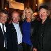 Jean-Louis Borloo, Jean-Louis Etienne, Géraldine Danon et Philippe Poupon au vernissage de l'exposition D'un pôle à l'autre à Paris, le 1er octobre 2012.