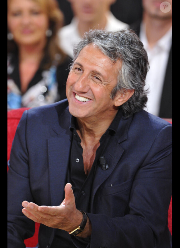 Richard Anconina lors de l'enregistrement de l'émission Vivement Dimanche à Paris le 9 octobre 2012