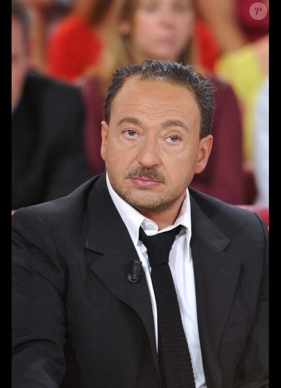 Patrick Timsit lors de l'enregistrement de l'émission Vivement Dimanche à Paris le 9 octobre 2012