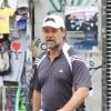 Russell Crowe le 14 juillet 2012 à New York en pleine séance de sport