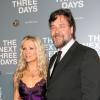 Russell Crowe et sa femme Danielle Spencer le 30 janvier 2011 à Sydney en Australie