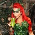 Kim Kardashian en Poison Ivy à New York, le 29 octobre 2011.