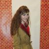 Louise Bourgoin au vernissage de la FIAC au Grand Palais, le 17 octobre 2012.