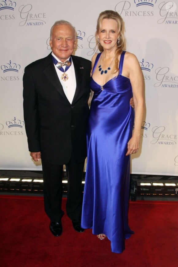 Buzz Aldrin chez Cipriani à New York le 22 octobre 2012 pour le 30e gala annuel des Princess Grace Awards de la Princess Grace Foundation-USA.
