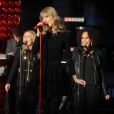 Taylor Swift sur scène pour l'émission  Good Morning America  à New York le 23 octobre 2012.