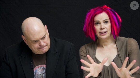 Lana Wachowski à la conférence de presse de Cloud Atlas à Los Angeles, octobre 2012.