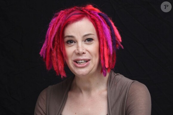 Lana Wachowski à la conférence de presse de Cloud Atlas à Los Angeles, octobre 2012.