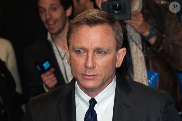 Daniel Craig lors de l'avant-première de James Bond, Skyfall, le 24 octobre 2012 à Paris