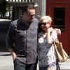 Michelle Williams et Jason Segel dans les rues de Los Feliz, le 20 août 2012. 