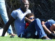 Seal, papa poule tendre et musclé avec Johan, Henry et Leni