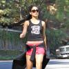 Vanessa Hudgens fait un footing, à Los Angeles, le lundi 29 octobre 2012.