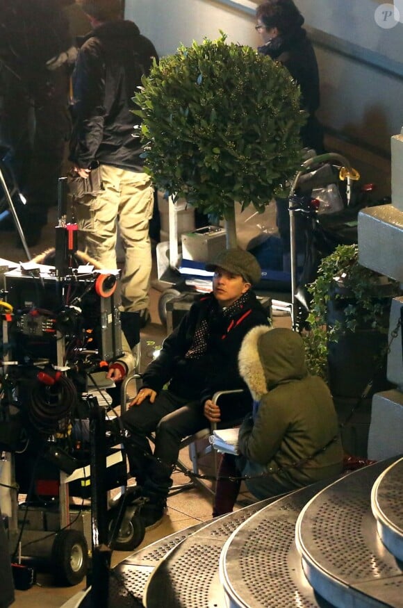 Olivier Dahan sur le tournage de Grace de Monaco fin octobre 2012
Photo exclusive