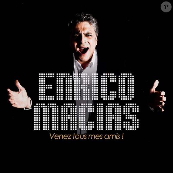 La pochette du nouvel album d'Enrico Macias, Venez tous mes amis !, dont la sortie est prévue pour le 12 novembre.