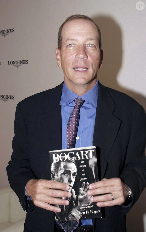 Stephen Humphrey Bogart, fils d'Humphrey Bogart et Lauren Bacall en 2003.