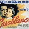 Poster du film Casablanca de Michael Curtiz.