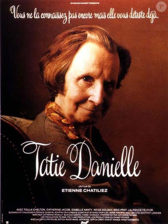 Affiche du film Tatie Danielle avec Tsilla Cheton sorti en 1990.