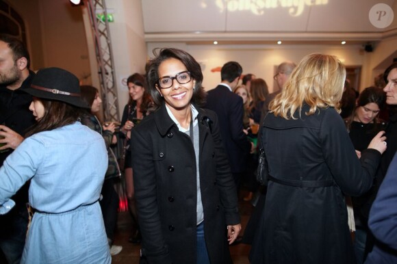 Audrey Pulvar lors de la première soirée du 25e Festival des Inrocks au Casino de Paris le 5 novembre 2012