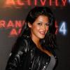 Ayem Nour, le 19 ocrobre 2012 lors de l'avant-première de "Paranormal Activity 4" à l'UGC Bercy de Paris.