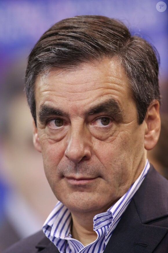 François Fillon en campagne à Cannes le 4 novembre 2012.