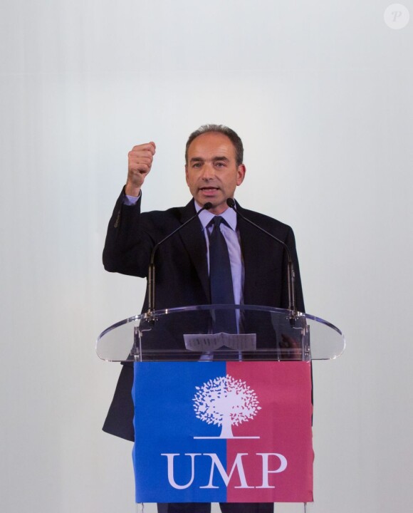 Jean-François Copé en campagne à Cannes le 4 novembre 2012.