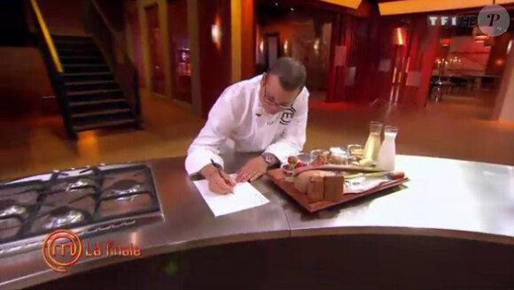 Boîte mystère - Finale de Masterchef 2012, jeudi 8 novembre 2012 sur TF1