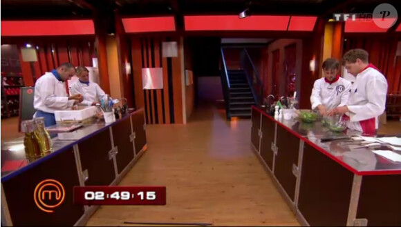 Deuxième épreuve - Finale de Masterchef 2012, jeudi 8 novembre 2012 sur TF1