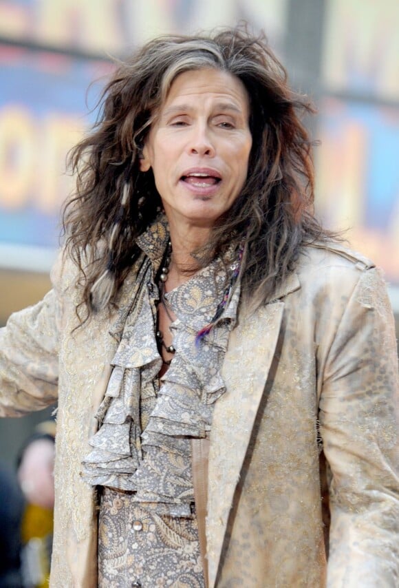 Steven Tyler de Aerosmith à New York le 2 novembre 2012.