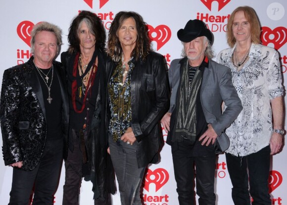 Aerosmith à Las Vegas, le 22 septembre 2012.