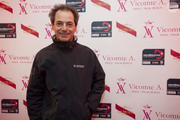 Kito de Pavant lors de la soirée Vicomte A le 8 novembre 2012 aux Sables d'Olonne, en l'honneur de l'association Initiatives Coeur et du film En solitaire