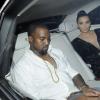 Kim Kardashian et Kanye West quittant le "Movida Nightclub" de Mayfair, le 9 novembre 2012.
