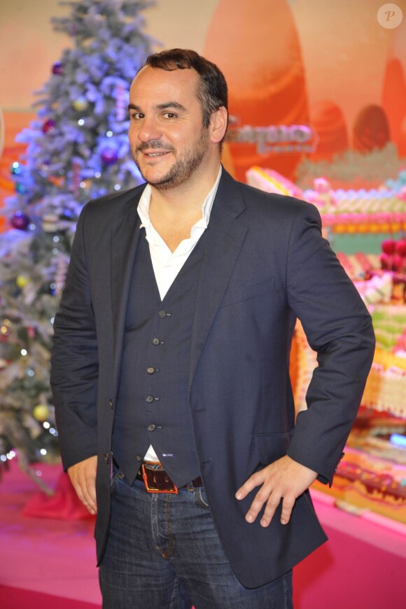 Francois-Xavier Demaison lors du lancement de la parade de Noël à Disneyland Paris le 10 novembre 2012