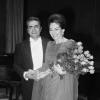 Maria Callas à Paris en 1974.