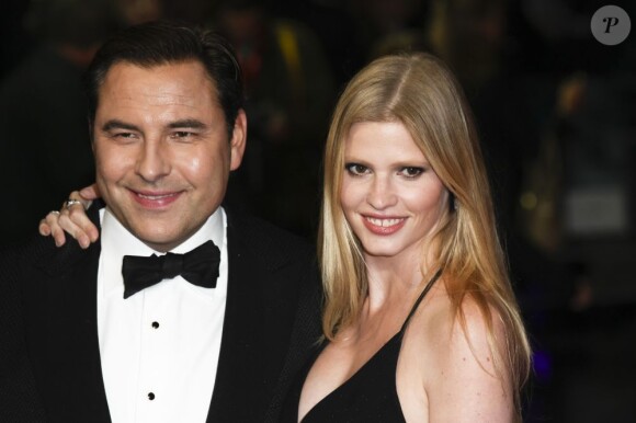 Lara Stone et son époux David Walliams