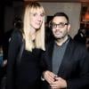 Delphine Roche et Joseph Ghosn, au dîner Tommy Hilfiger et Breast Health International, le 15 novembre 2012.