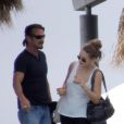 Sean Penn et sa fille se relaxent à Cabo San Lucas, au Mexique, le 10 novembre 2012.