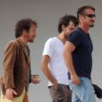 Sean Penn, sa fille Dylan et quelques amis dont Cisco Adler se relaxent à Cabo San Lucas, au Mexique, le 10 novembre 2012.