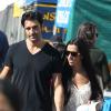 Gilles Marini et sa femme Carole étaient au marché de Studio City Farmers Market, le 18 novembre 2012.
