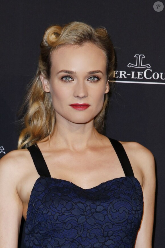 Diane Kruger, ambassadrice Jaeger-LeCoultre, inaugure la nouvelle boutique de la marque, place Vendôme à Paris le 20 novembre 2012
